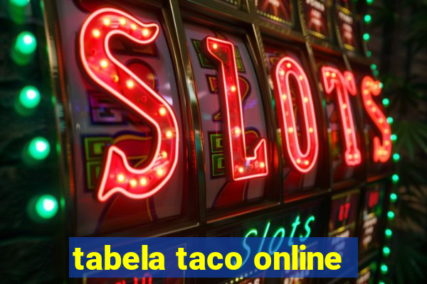 tabela taco online